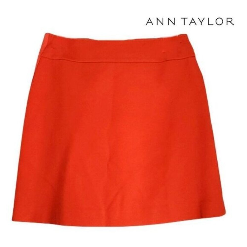 Ann‎ Taylor Loft Women's Side Zip Short Mini Skirt - Picture 2 of 8
